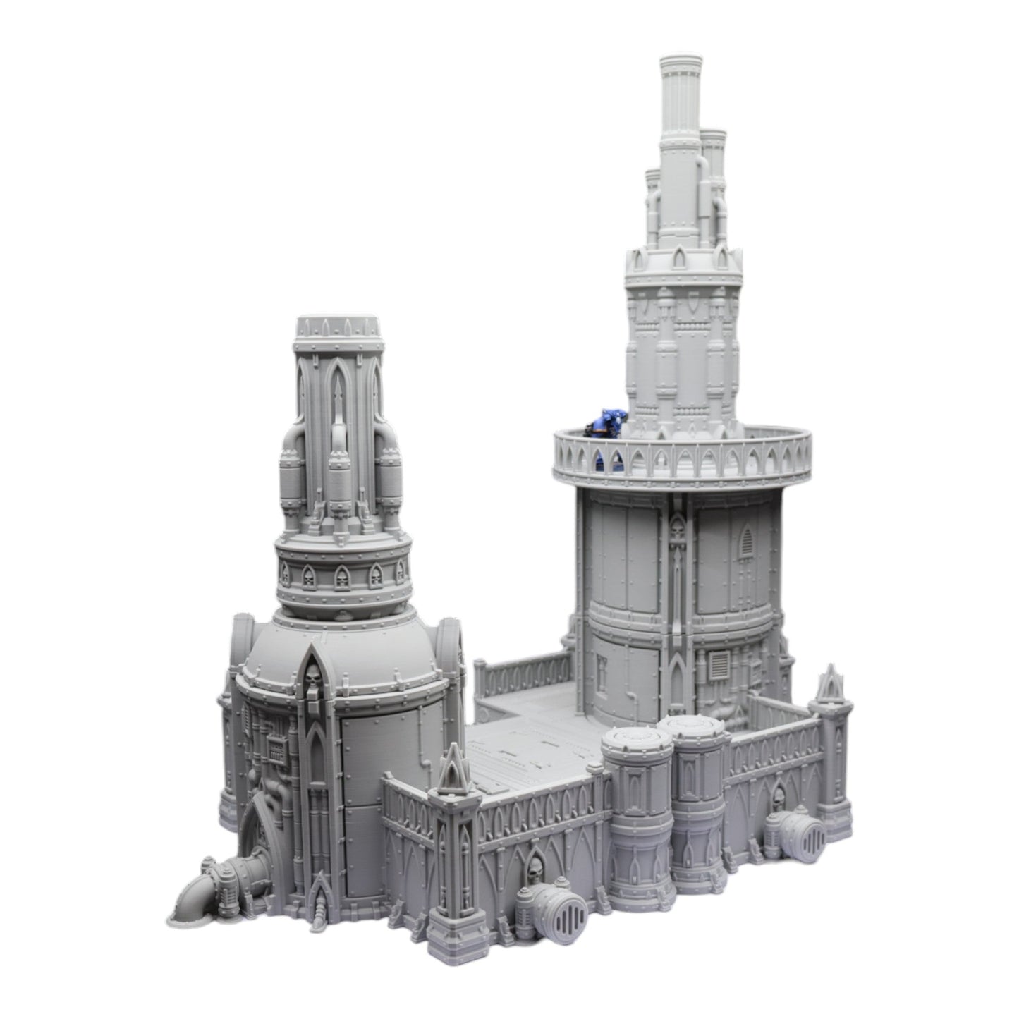 Steel Refinery Assembly #4 - 28mm Wargaming Scatter Terrain Scenery Tabletop