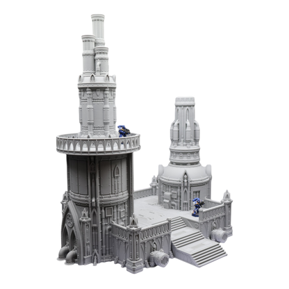 Steel Refinery Assembly #4 - 28mm Wargaming Scatter Terrain Scenery Tabletop