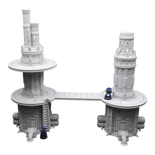 Steel Refinery Assembly #6 - 28mm Wargaming Scatter Terrain Scenery Tabletop Grimdark
