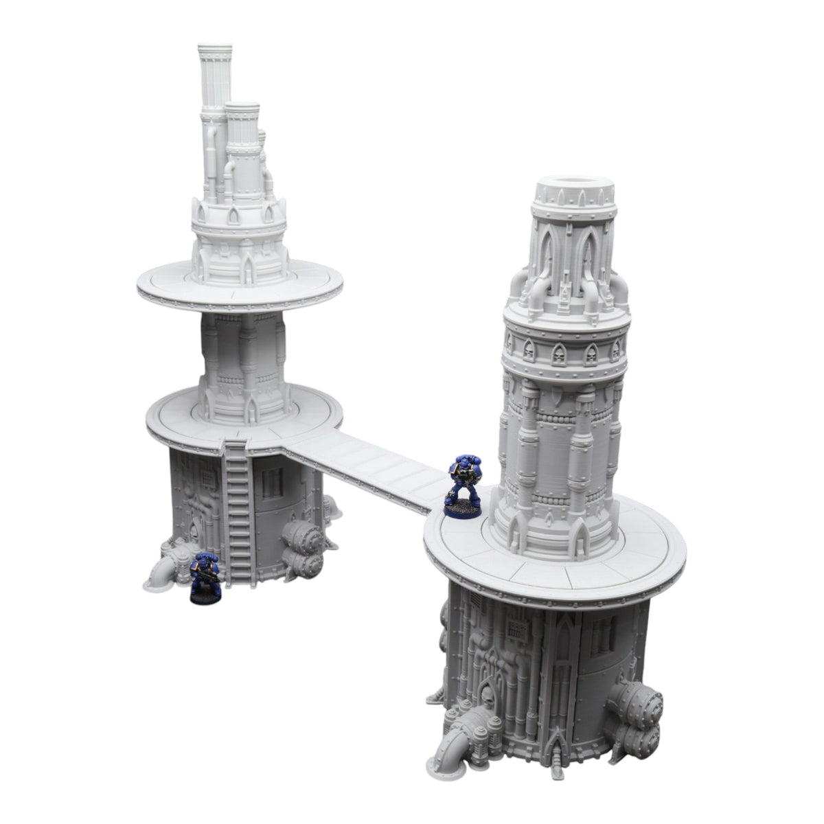 Steel Refinery Assembly #6 - 28mm Wargaming Scatter Terrain Scenery Tabletop Grimdark
