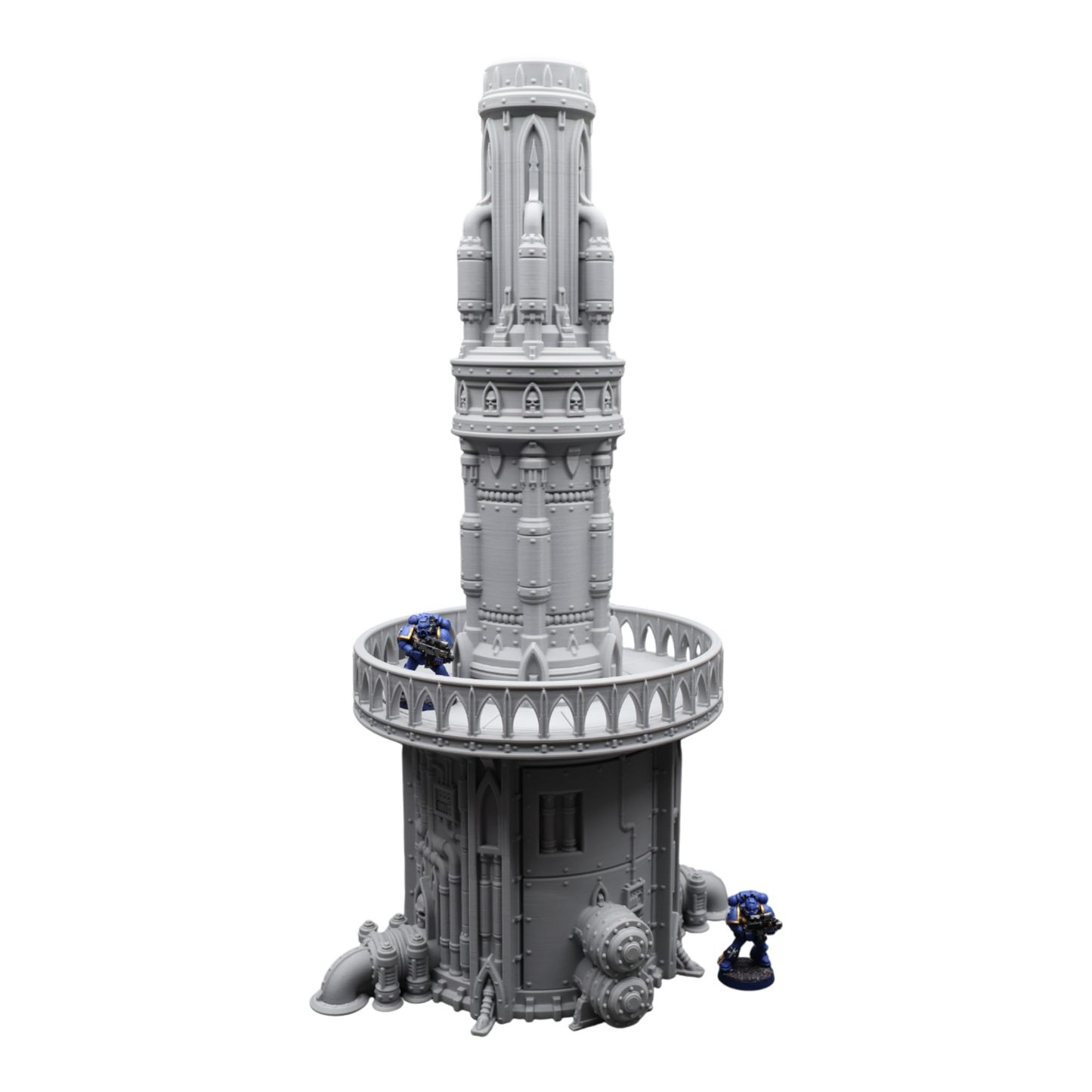 Steel Refinery Assembly #7 - 28mm Wargaming Scatter Terrain Scenery Tabletop