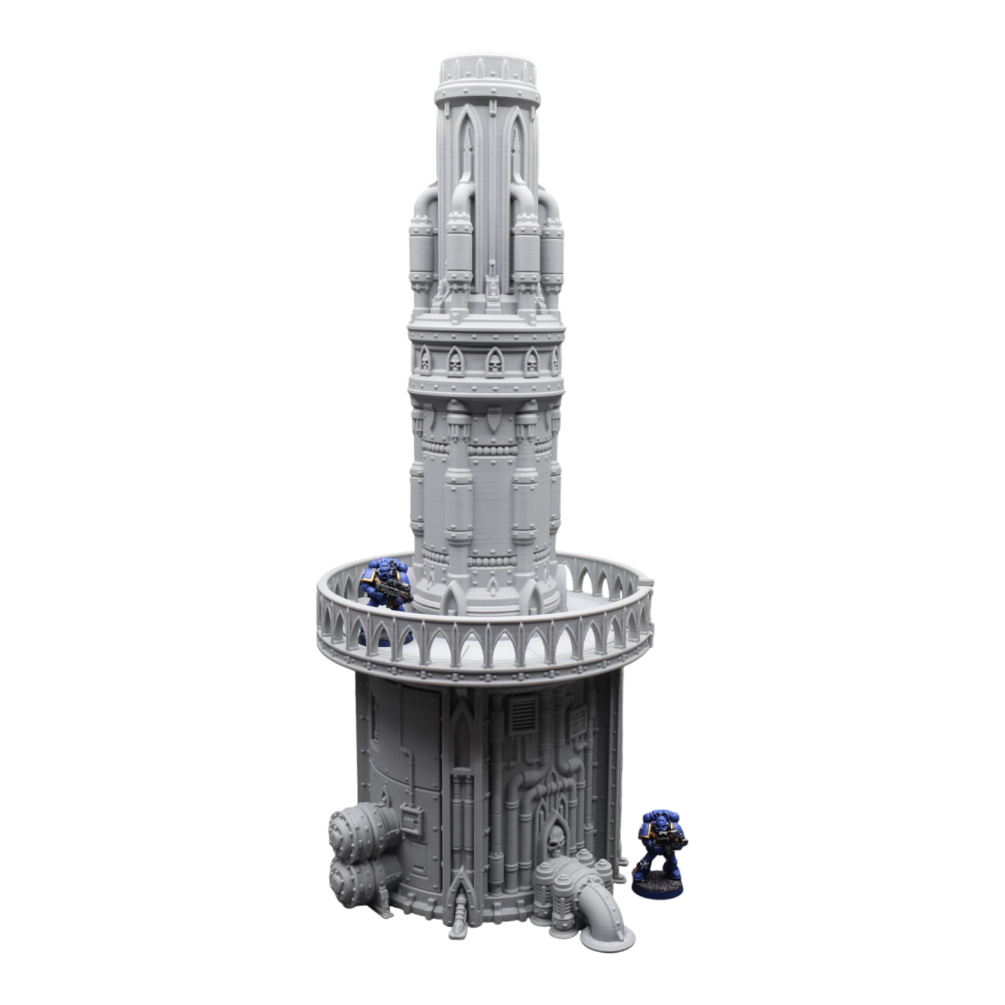 Steel Refinery Assembly #7 - 28mm Wargaming Scatter Terrain Scenery Tabletop