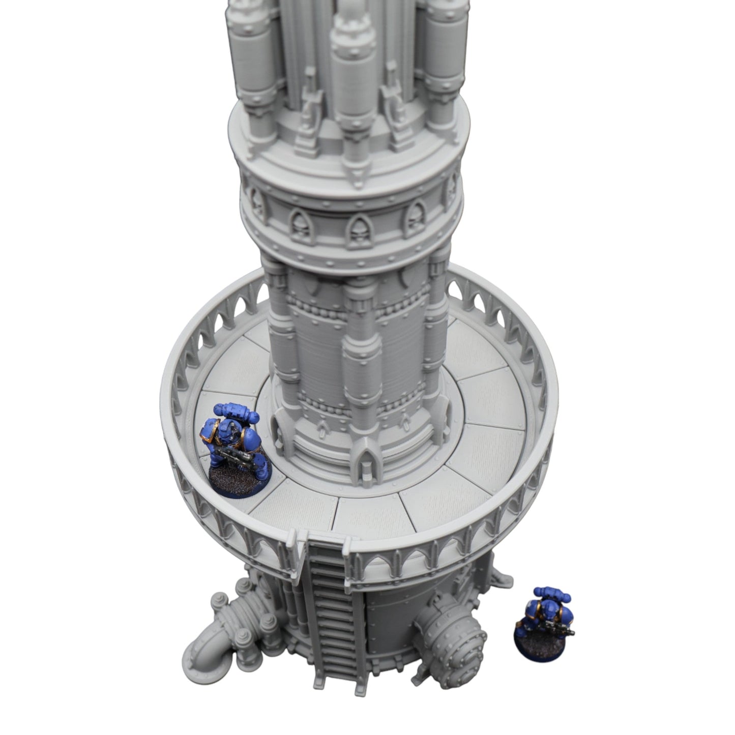 Steel Refinery Assembly #7 - 28mm Wargaming Scatter Terrain Scenery Tabletop