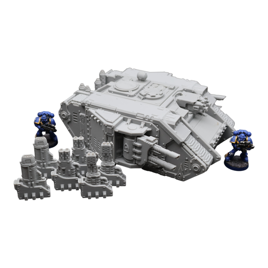 Tank #2 - 28mm Wargaming Scatter Terrain Scenery Tabletop