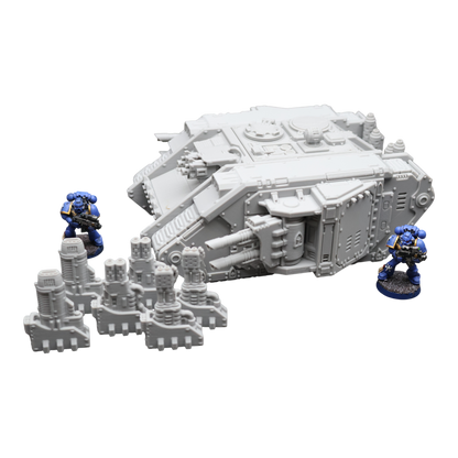 Tank #2 - 28mm Wargaming Scatter Terrain Scenery Tabletop