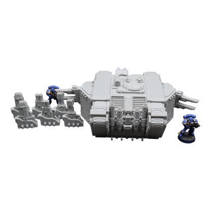 Tank #2 - 28mm Wargaming Scatter Terrain Scenery Tabletop