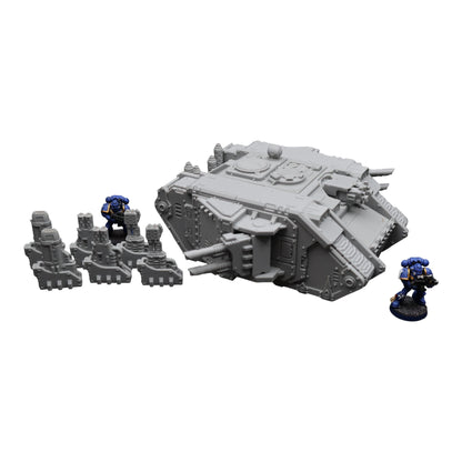 Tank #2 - 28mm Wargaming Scatter Terrain Scenery Tabletop
