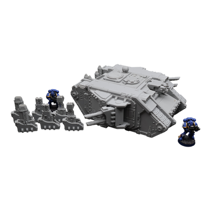 Tank #2 - 28mm Wargaming Scatter Terrain Scenery Tabletop