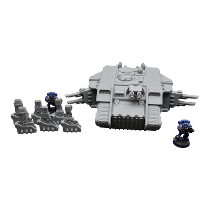 Tank #2 - 28mm Wargaming Scatter Terrain Scenery Tabletop
