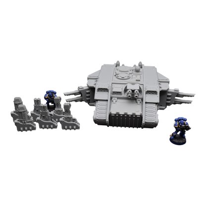 Tank #2 - 28mm Wargaming Scatter Terrain Scenery Tabletop