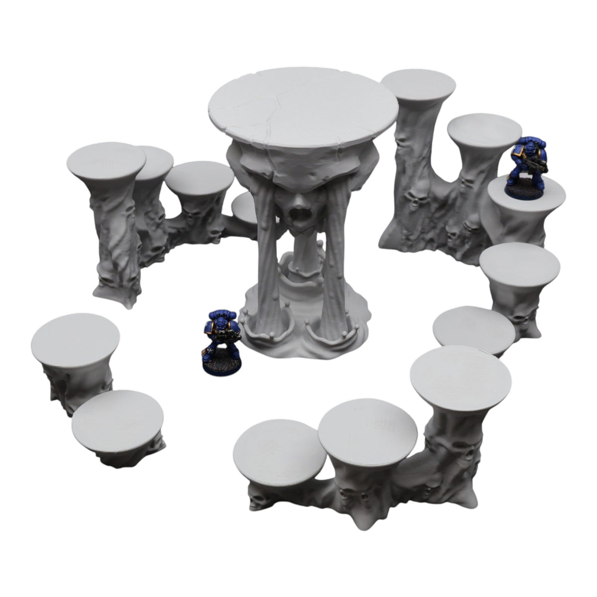 Skull Platform - 28mm Wargaming Scatter Terrain Scenery Tabletop Grimdark