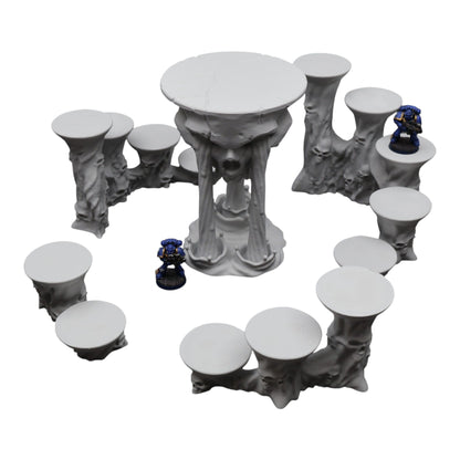 Skull Platform - 28mm Wargaming Scatter Terrain Scenery Tabletop Grimdark