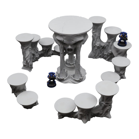 Skull Platform - 28mm Wargaming Scatter Terrain Scenery Tabletop Grimdark
