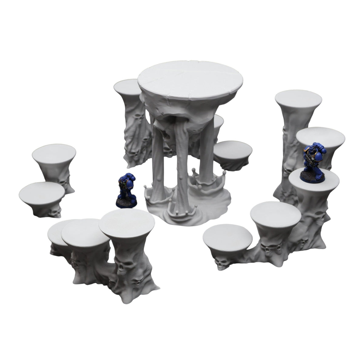 Skull Platform - 28mm Wargaming Scatter Terrain Scenery Tabletop Grimdark