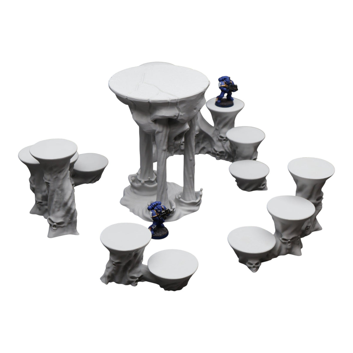Skull Platform - 28mm Wargaming Scatter Terrain Scenery Tabletop Grimdark