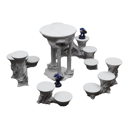 Skull Platform - 28mm Wargaming Scatter Terrain Scenery Tabletop Grimdark