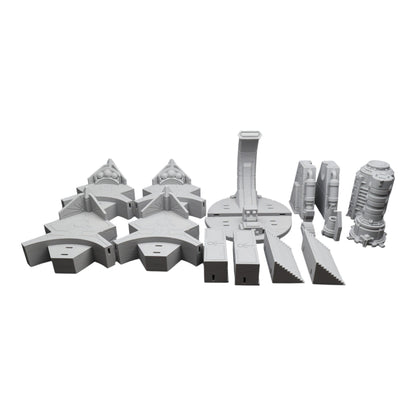 Alien Artifact #2 - 28mm Wargaming Scatter Terrain Scenery Tabletop Miniature - 3D Printed Terrain and Scenery - Geek Gaming Scenics - Jawar3d