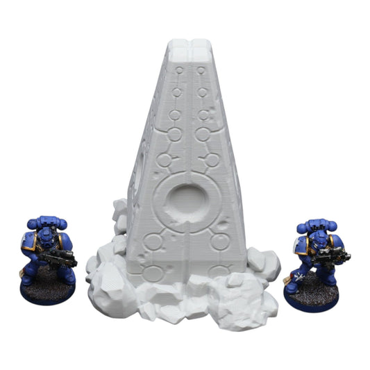 Alien Obelisk #4 - 28mm Wargaming Scatter Terrain Scenery Tabletop Miniature Grimdark