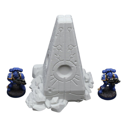 Alien Obelisk #4 - 28mm Wargaming Scatter Terrain Scenery Tabletop Miniature Grimdark