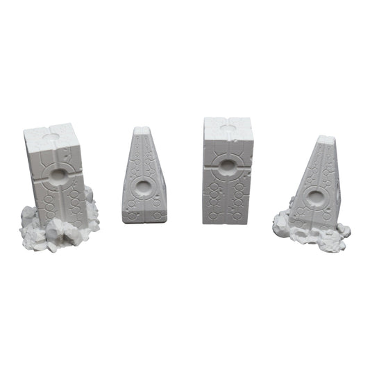 Alien Obelisk Set - 28mm Wargaming Scatter Terrain Scenery Tabletop Miniature