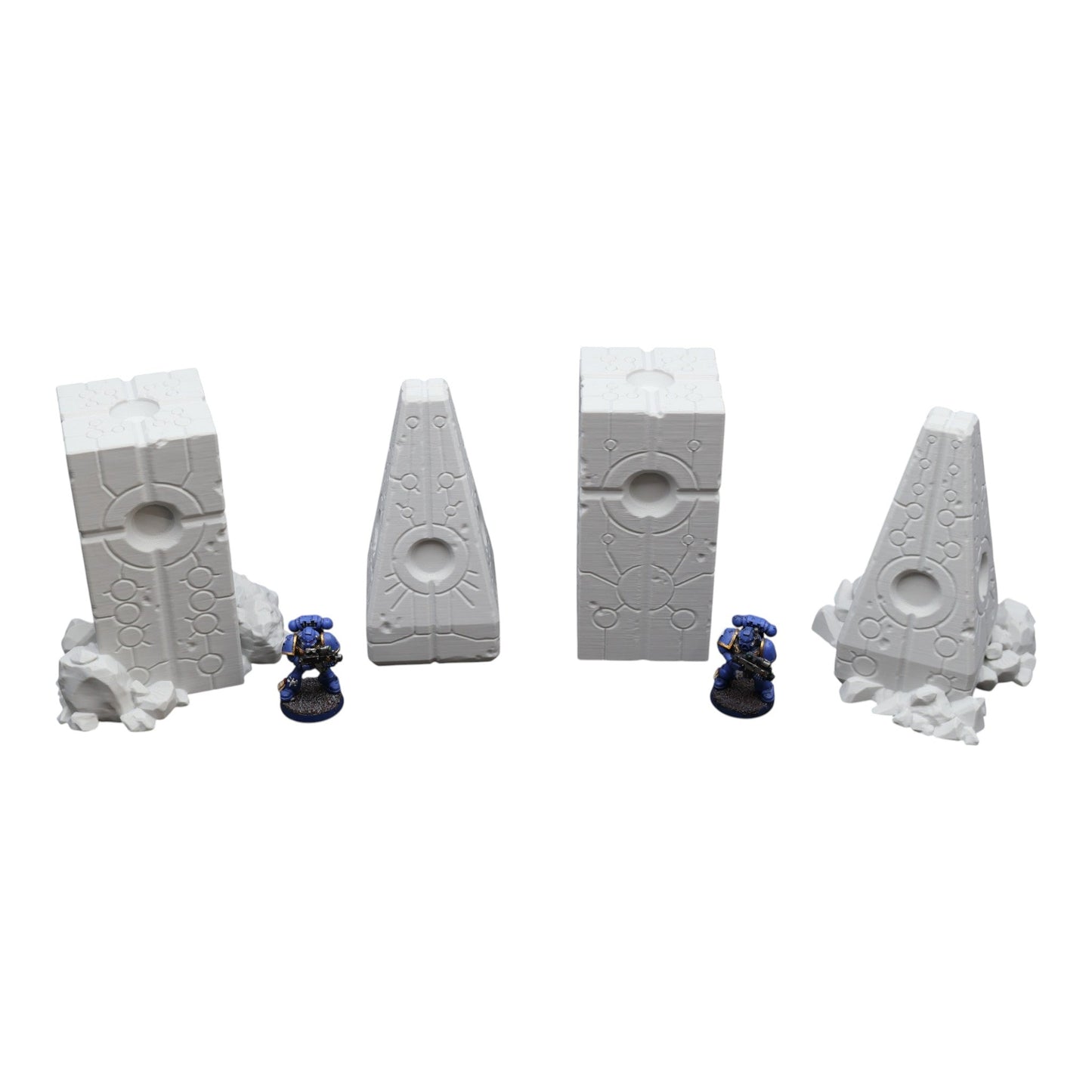 Alien Obelisk Set - 28mm Wargaming Scatter Terrain Scenery Tabletop Miniature