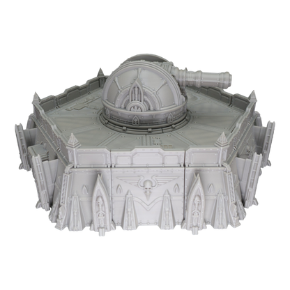 Defense Turret Platform - 28mm Wargaming Scatter Terrain Scenery Tabletop
