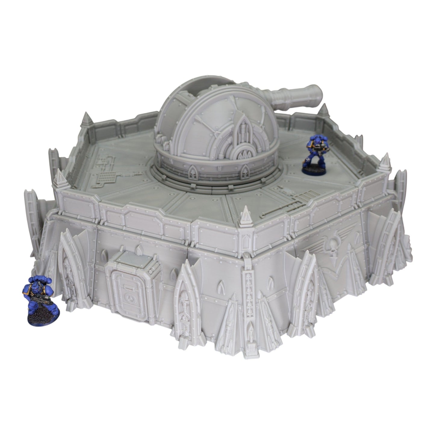 Defense Turret Platform - 28mm Wargaming Scatter Terrain Scenery Tabletop