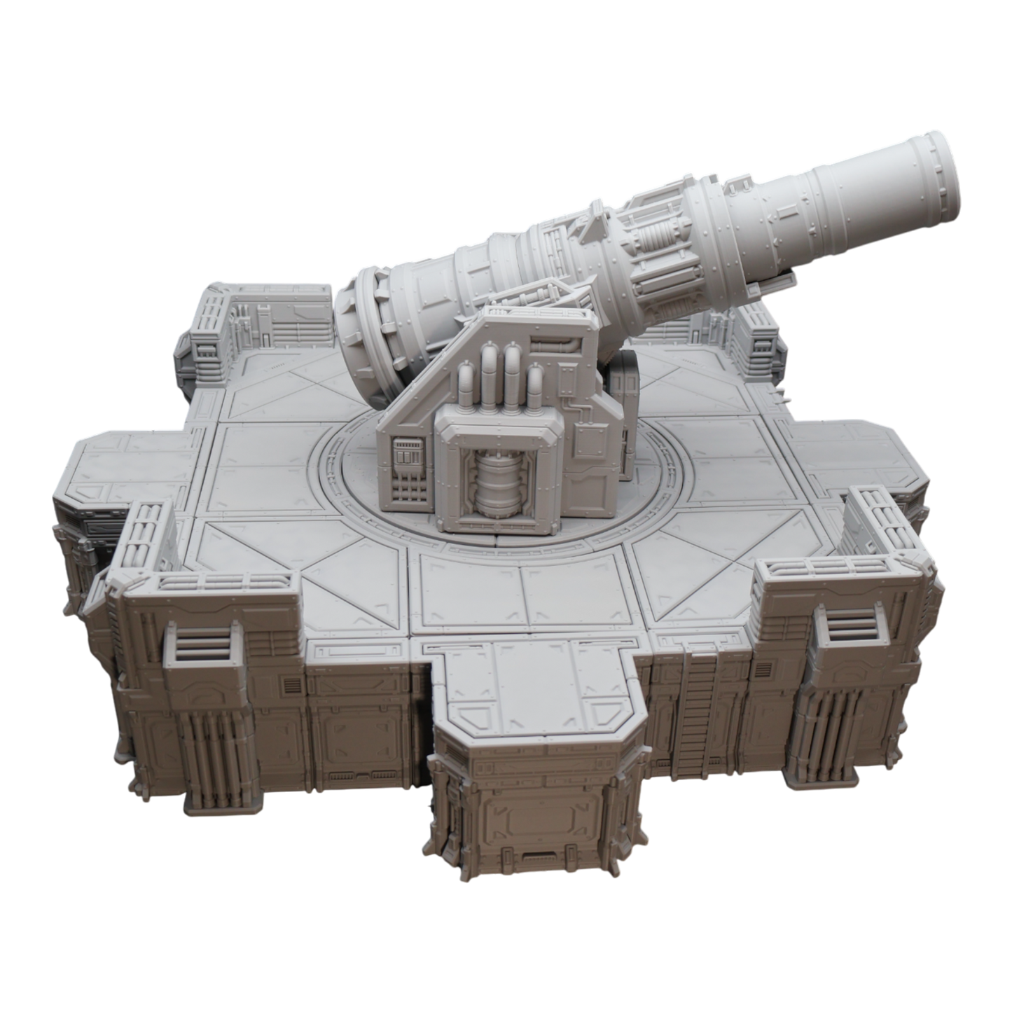 Big Gun Platform #1 - 28mm Wargaming Scatter Terrain Scenery Tabletop Miniature