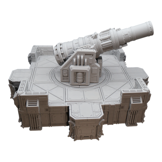 Big Gun Platform #1 - 28mm Wargaming Scatter Terrain Scenery Tabletop Miniature