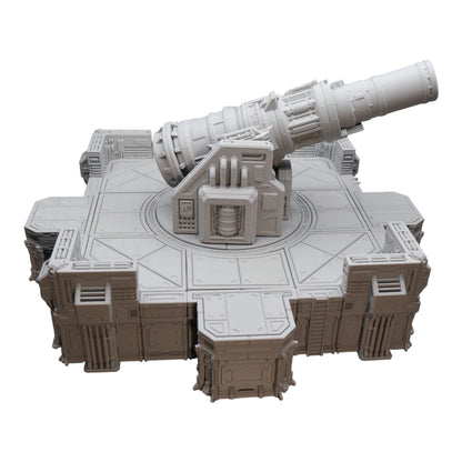 Big Gun Platform #1 - 28mm Wargaming Scatter Terrain Scenery Tabletop Miniature