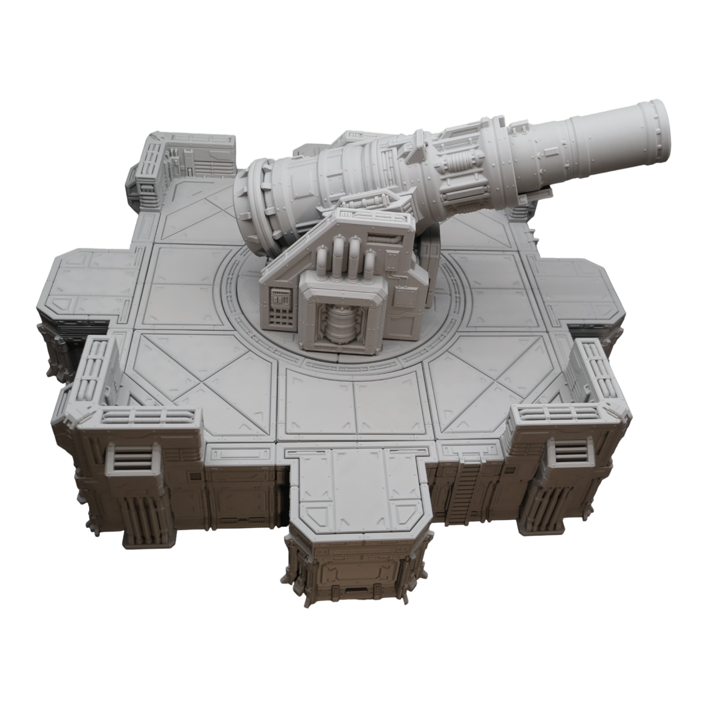 Big Gun Platform #1 - 28mm Wargaming Scatter Terrain Scenery Tabletop Miniature