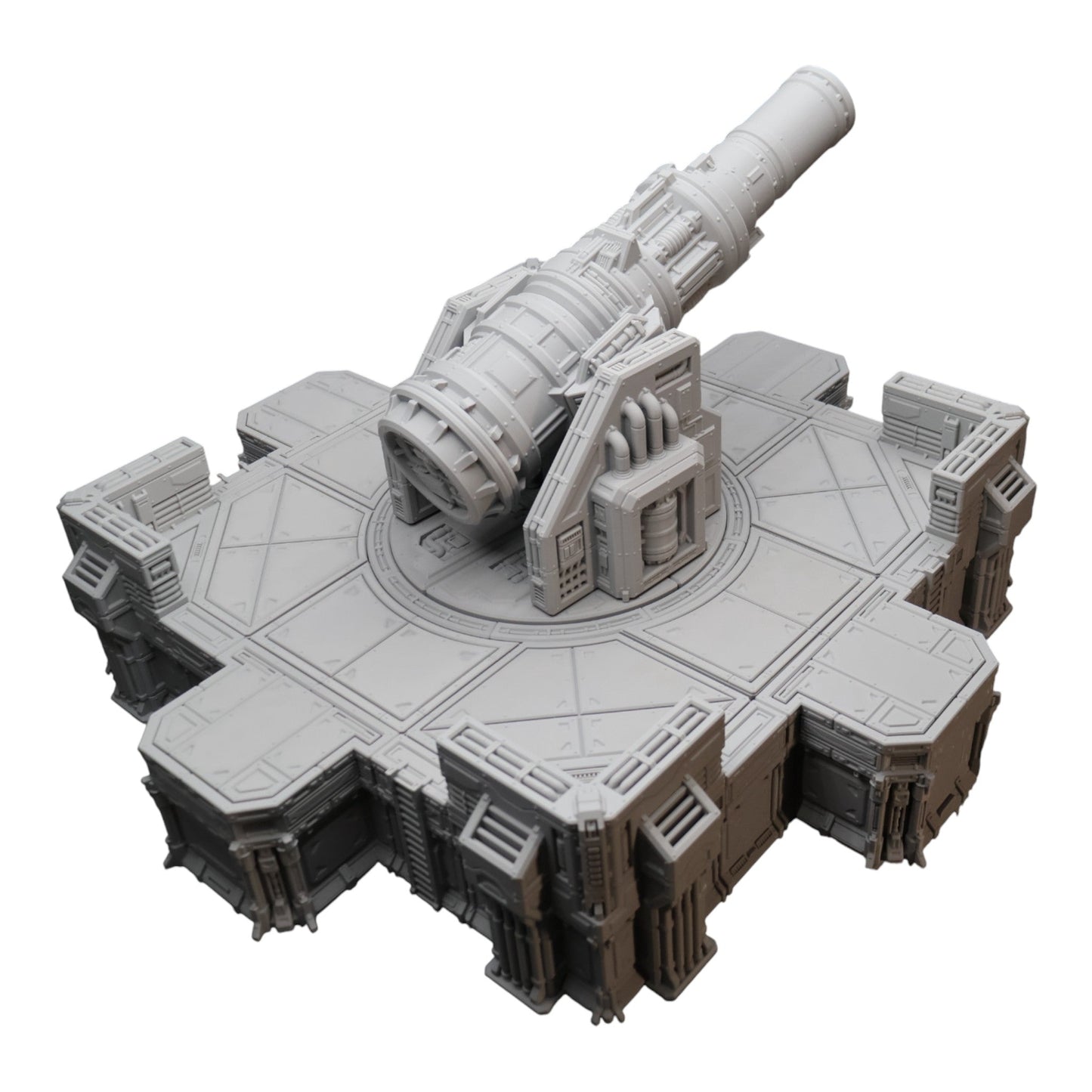 Big Gun Platform #1 - 28mm Wargaming Scatter Terrain Scenery Tabletop Miniature