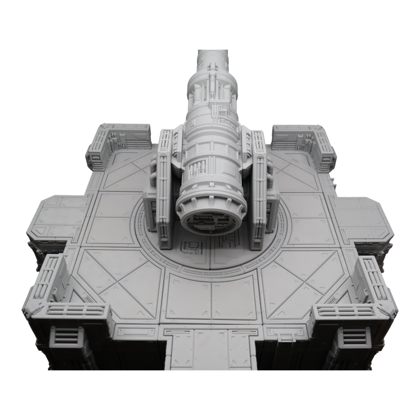 Big Gun Platform #1 - 28mm Wargaming Scatter Terrain Scenery Tabletop Miniature