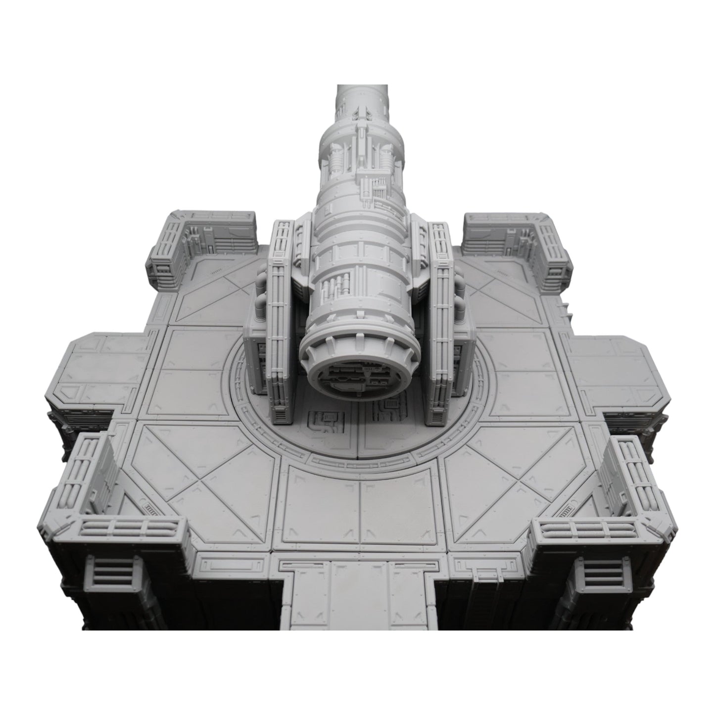 Big Gun Platform #1 - 28mm Wargaming Scatter Terrain Scenery Tabletop Miniature