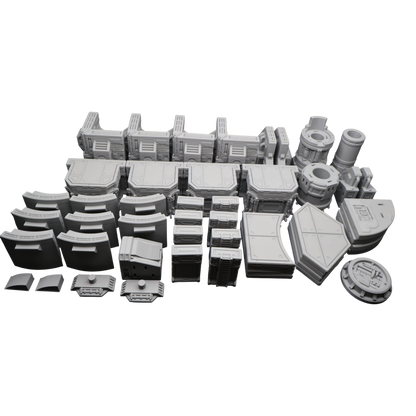 Big Gun Platform #1 - 28mm Wargaming Scatter Terrain Scenery Tabletop Miniature