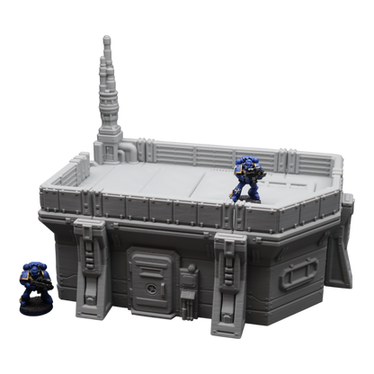 Outpost Cryolab - 28mm Wargaming Scatter Terrain Scenery Tabletop Miniature