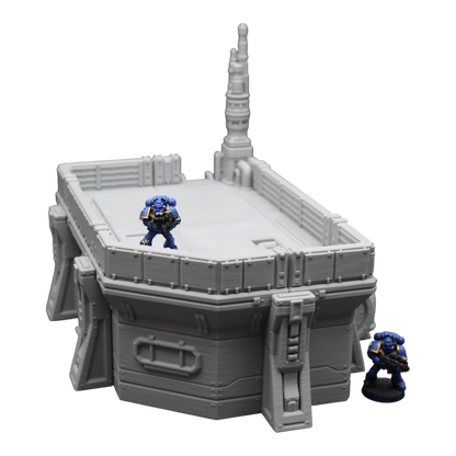 Outpost Cryolab - 28mm Wargaming Scatter Terrain Scenery Tabletop Miniature