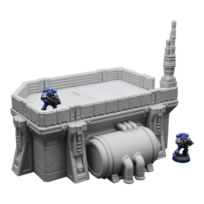 Outpost Cryolab - 28mm Wargaming Scatter Terrain Scenery Tabletop Miniature