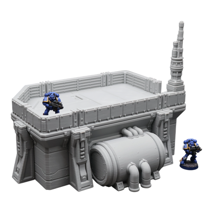 Outpost Cryolab - 28mm Wargaming Scatter Terrain Scenery Tabletop Miniature