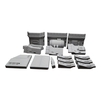 Outpost Cryolab - 28mm Wargaming Scatter Terrain Scenery Tabletop Miniature