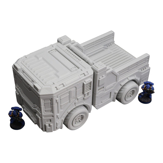 District 12 Vehicle #7 - 28mm Wargaming Scatter Terrain Scenery Tabletop