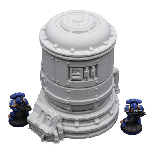 Production Silo - 28mm Wargaming Scatter Terrain Scenery Tabletop