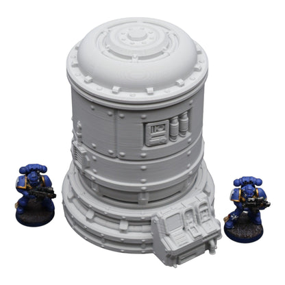 Production Silo - 28mm Wargaming Scatter Terrain Scenery Tabletop