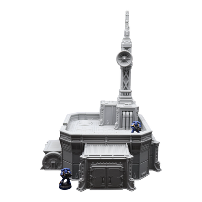 Outpost Comms Station - 28mm Wargaming Scatter Terrain Scenery Tabletop