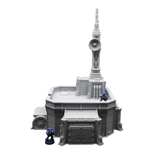 Outpost Comms Station - 28mm Wargaming Scatter Terrain Scenery Tabletop - 3D Printed Terrain and Scenery - Geek Gaming Scenics - Jawar3d