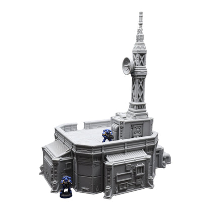 Outpost Comms Station - 28mm Wargaming Scatter Terrain Scenery Tabletop