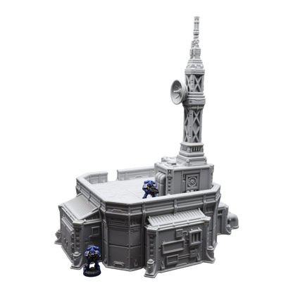 Outpost Comms Station - 28mm Wargaming Scatter Terrain Scenery Tabletop
