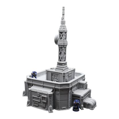 Outpost Comms Station - 28mm Wargaming Scatter Terrain Scenery Tabletop