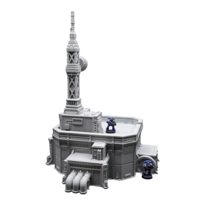 Outpost Comms Station - 28mm Wargaming Scatter Terrain Scenery Tabletop