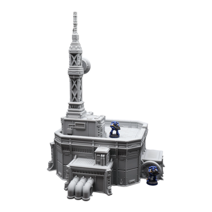 Outpost Comms Station - 28mm Wargaming Scatter Terrain Scenery Tabletop